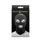 Sensual Exploration - Fetish & Fashion's Captivating Eyes & Mouth Hood Bondage Hoods